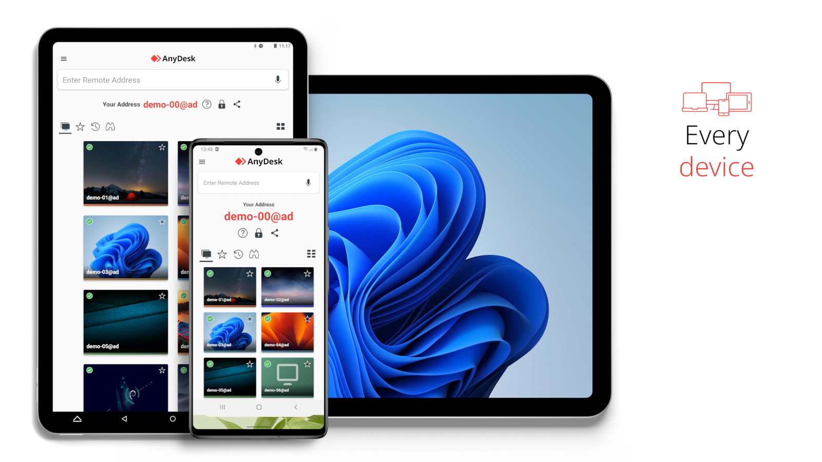 assistance informatique avec l’aide à distance AnyDesk