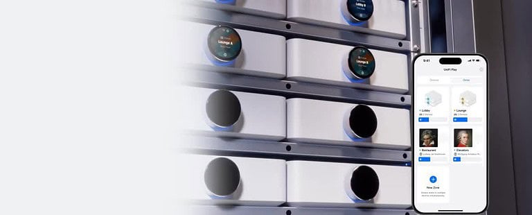 Installation Ubiquiti UniFi PowerAmp pour entreprise à Paris