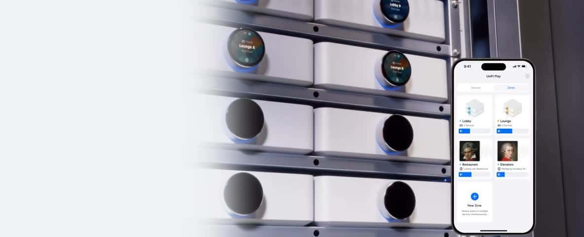 Installation Ubiquiti UniFi PowerAmp pour entreprise à Paris