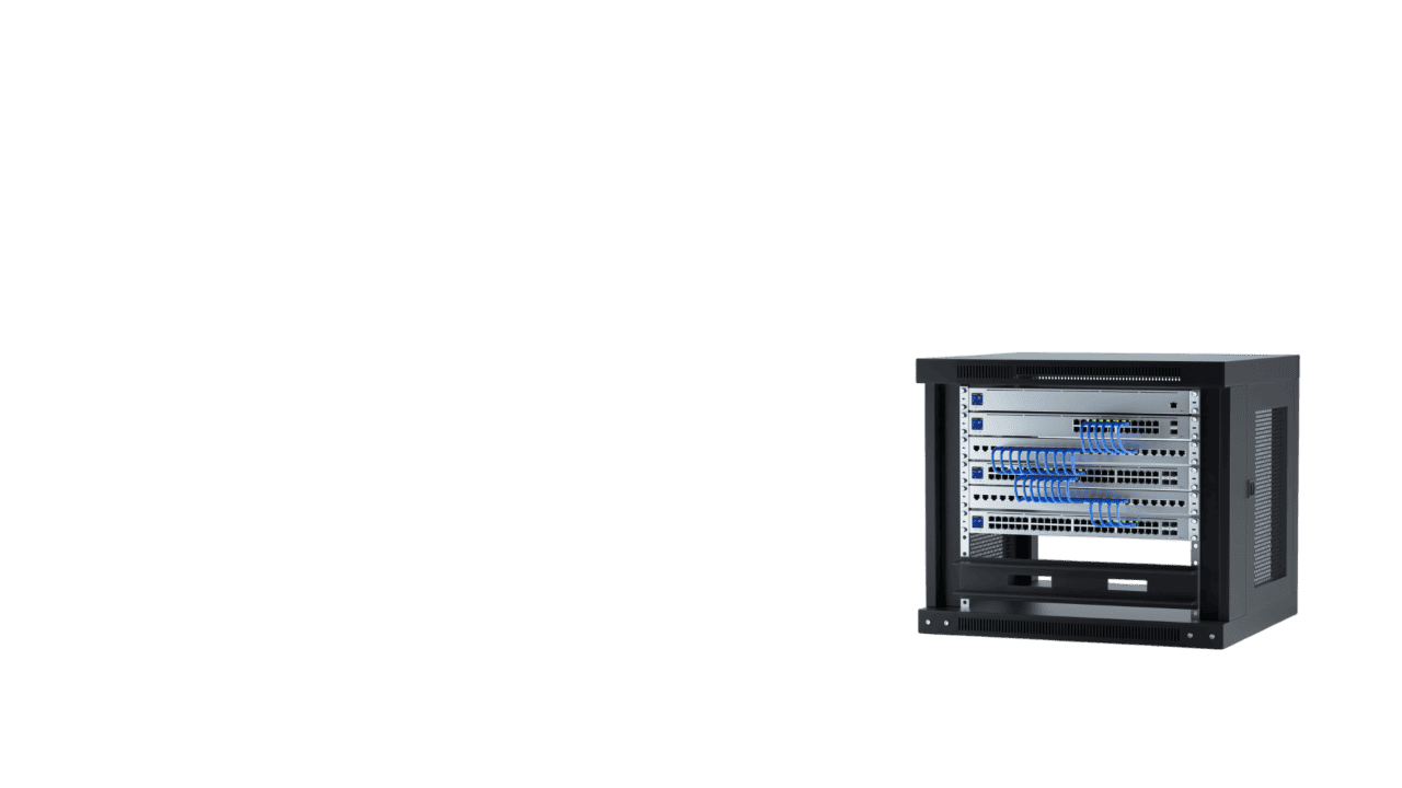 Installation baie de brassage réseau