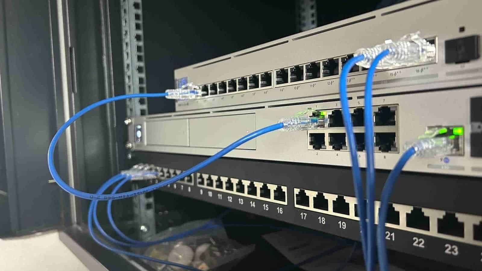 baie de brassage réseau