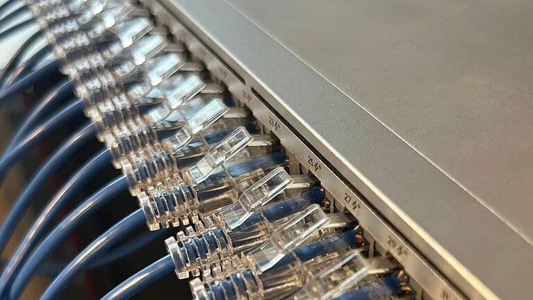 Câblage Baie de brassage Switch