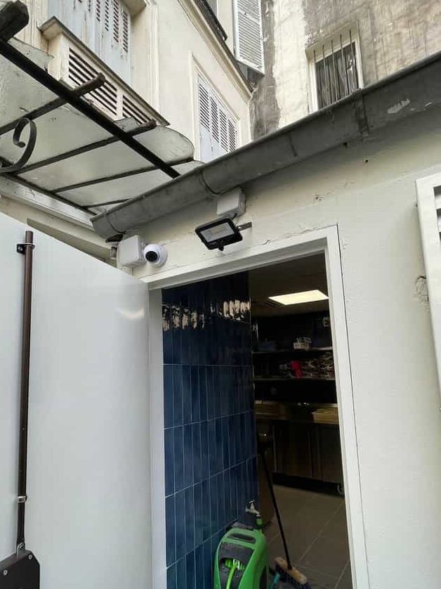 Installation caméra de surveillance restaurant Paris